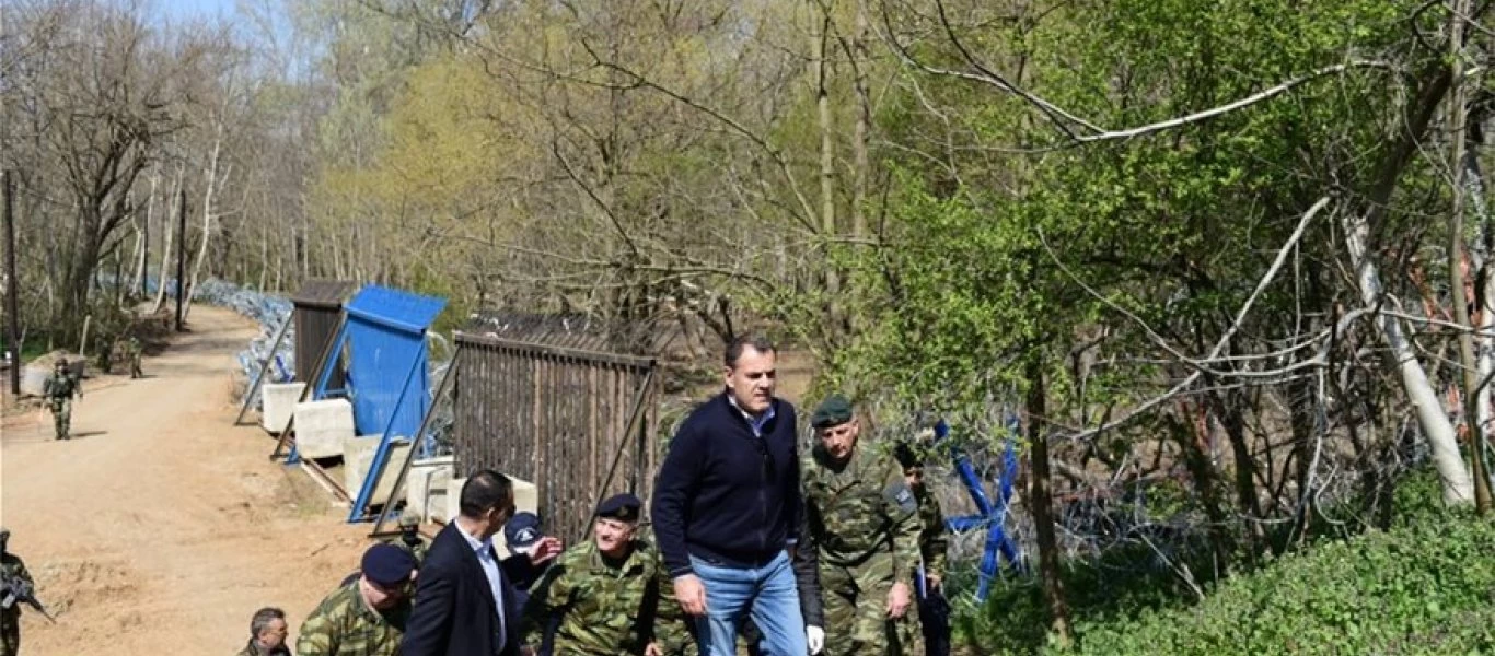 Επίσκεψη του υπουργού Εθνικής Άμυνας στον Έβρο